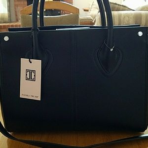 Beautiful black bag with shoulder strap
